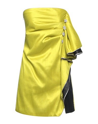 CINQRUE Kurzes Kleid Limettengrün 100% Polyester
