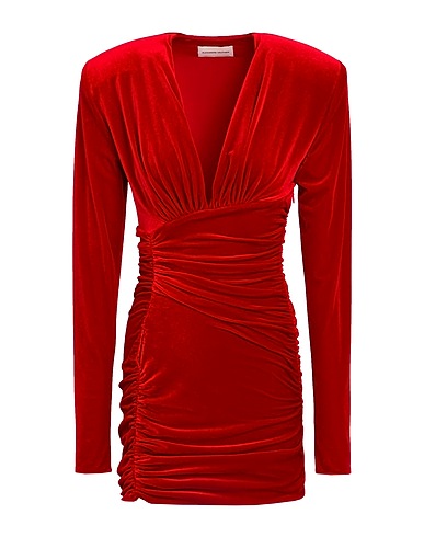 ALEXANDRE VAUTHIER Short dress Red 92% Polyester, 8% Elastane