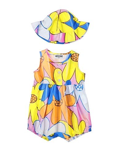 MOSCHINO BABY Baby accessories set Pink 97% Cotton, 3% Elastane