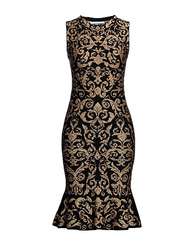 MOSCHINO Midi dress COUTURE Black 59% Viscose, 41% Polyester