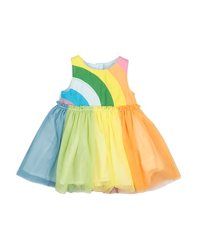 STELLA McCARTNEY KIDS Vestido para bebé  Yellow 100% Polyester, Cotton