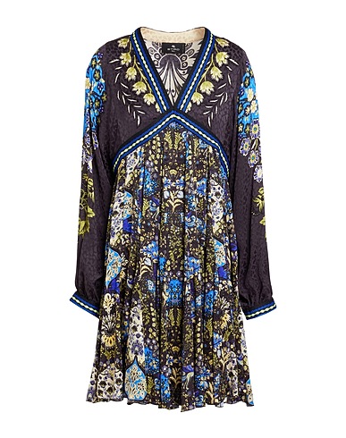 ETRO Short dress 100% Silk