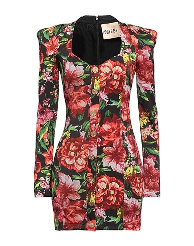 ANIYE BY Blazer dress Black 95% Polyester, 5% Elastane