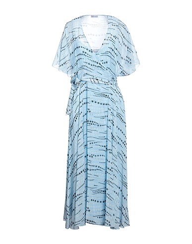 REDValentino Long dress Sky blue 100% Silk