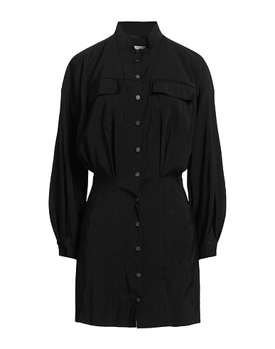 BA&SH Office dress Black 87% Viscose, 13% Polyester