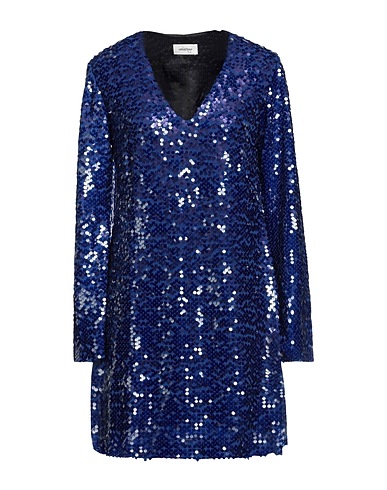 OTTOD'AME Sequin dress Blue 70% Polystyrene, 28% Nylon, 2% Elastane