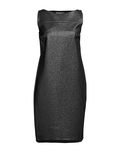 CHIARA BONI LA PETITE ROBE Midi dress Black 72% Polyamide, 28% Elastane, Lurex®