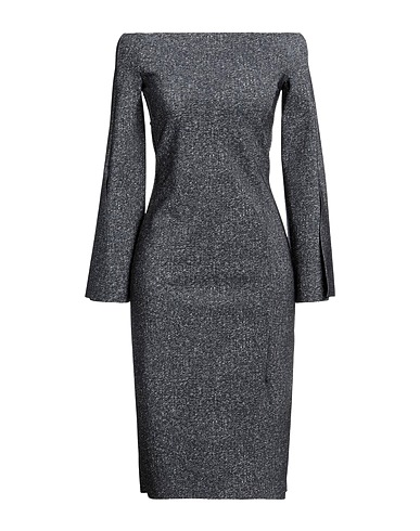 CHIARA BONI LA PETITE ROBE Vestito midi Antracite 72% Poliammide, 28% Elastan