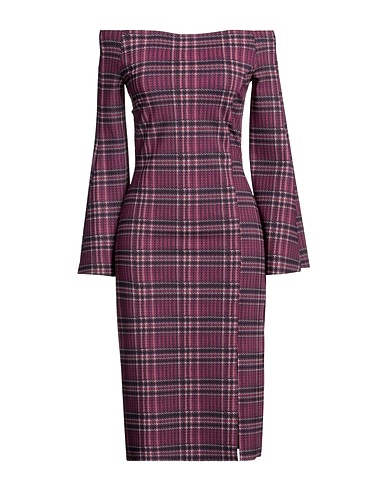 CHIARA BONI LA PETITE ROBE Midi dress Plum 72% Polyamide, 28% Elastane
