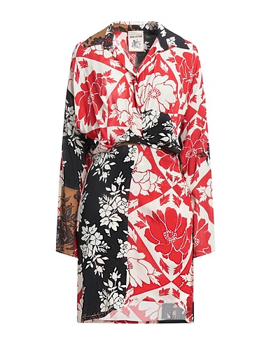 SEMICOUTURE Short dress Red 100% Viscose