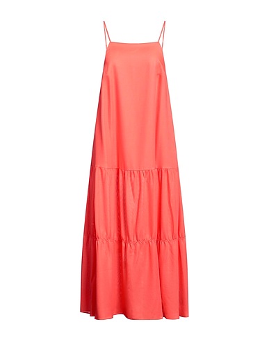 MOTHER OF PEARL Vestito midi Corallo 100% Lyocell