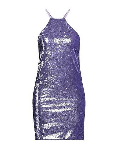 THE ATTICO Sequin dress Mauve 100% Polyester