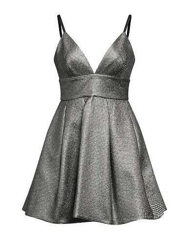 PINKO Elegant dress Platinum 41% Polyester, 30% Viscose, 29% Polyamide