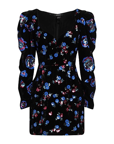 SABINA MUSÁYEV Vestito corto Nero Fibre tessili