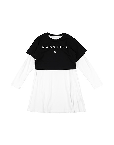 MM6 MAISON MARGIELA Vestito Nero 100% Cotone