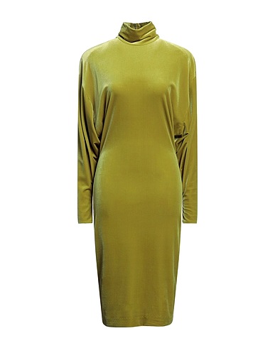 ALEXANDRE VAUTHIER Vestito elegante Verde lime 92% Poliestere, 8% Elastan
