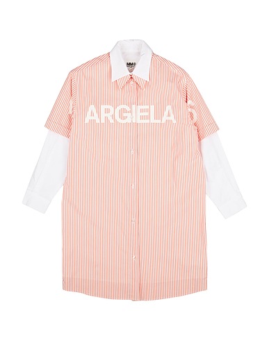 MM6 MAISON MARGIELA Dress Salmon pink 100% Cotton