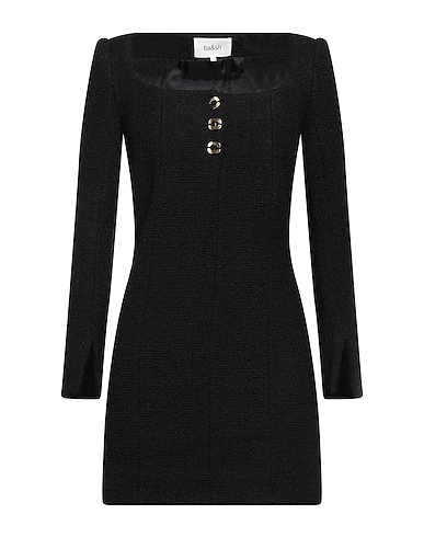 BA&SH Sheath dress Black 71% Wool, 22% Polyamide, 7% Silk