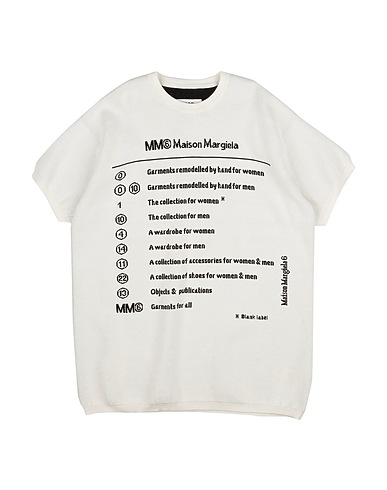 MM6 MAISON MARGIELA Dress Off white 96% Cotton, 3% Nylon, 1% Elastane