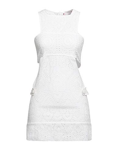 CC BY CAMILLA CAPPELLI Short dress White 100% Cotton
