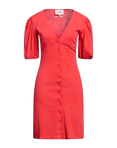BA&SH Short dress Coral 100% Cotton