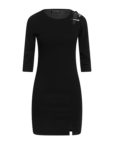 VANESSA SCOTT Kurzes Kleid Schwarz 95% Polyester, 5% Elastan