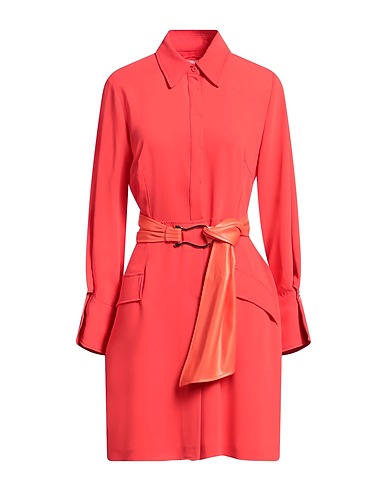 NENETTE Vestito chemisier Rosso pomodoro 100% Poliestere
