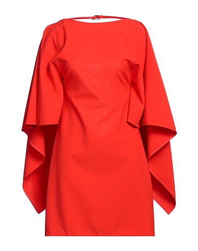 THE ATTICO Short dress Red 68% Polyester, 29% Viscose, 3% Elastane