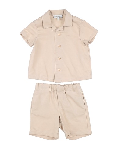 EMPORIO ARMANI Suits Sand 50% Cotton, 50% Linen