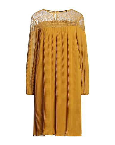 FRACOMINA Midi dress Marigold 100% Polyester, Nylon