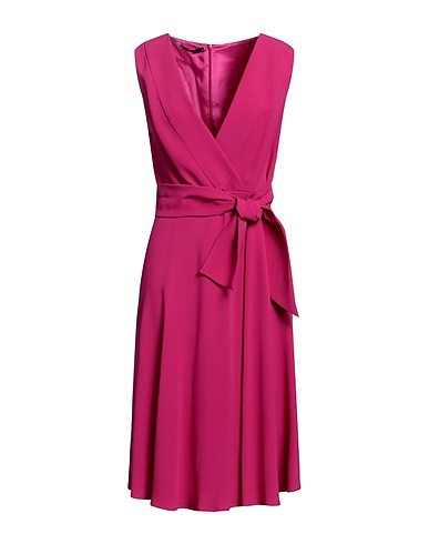 B.19 Milano Midi-Kleid Fuchsia 79% Acetat, 21% Viskose