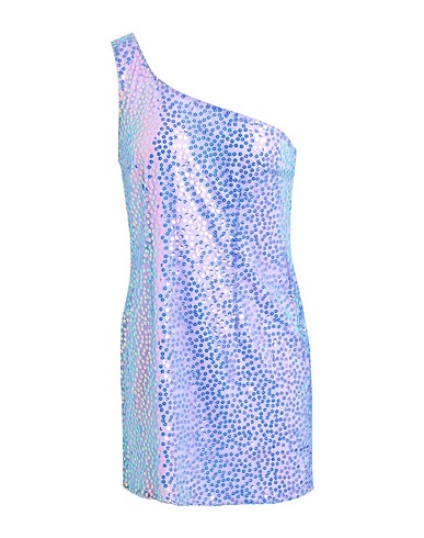 SOMETHINGNEW0803 One-shoulder dress Lilac 100% Polyester