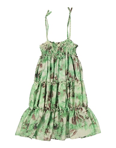 MANILA GRACE Dress Light green 100% Polyester