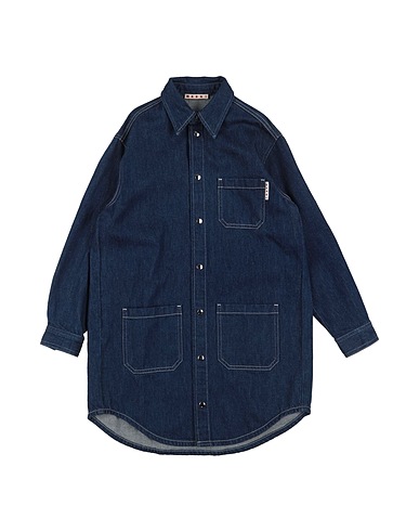 MARNI Denim dress Blue 100% Cotton
