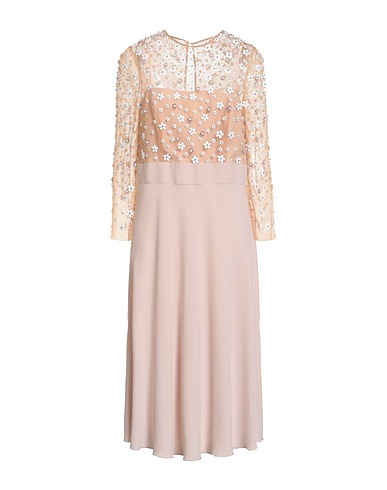 BOTONDI COUTURE Midi dress Blush 55% Viscose, 45% Acetate