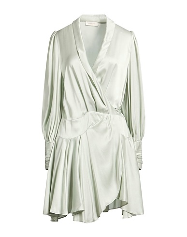ZIMMERMANN Vestito corto Verde salvia 100% Seta