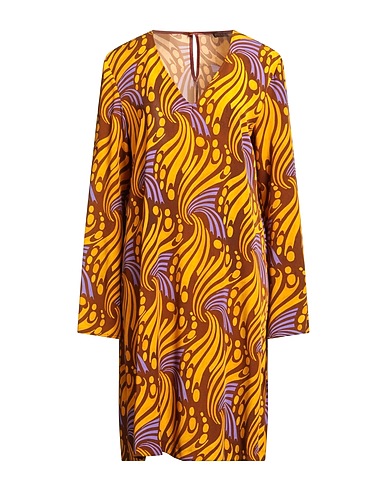 MALÌPARMI Short dress Marigold 94% Polyester, 6% Elastane