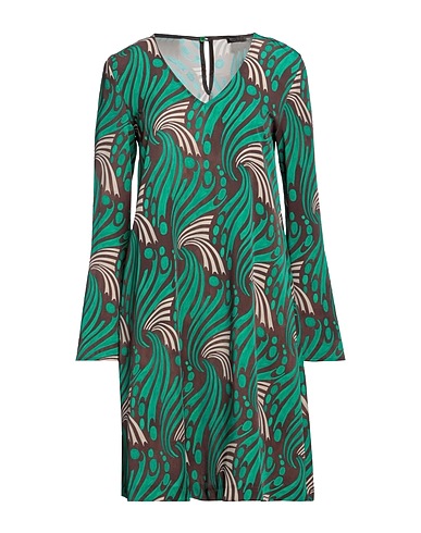 MALÌPARMI ROBES Vert 94% Polyester, 6% Élasthanne