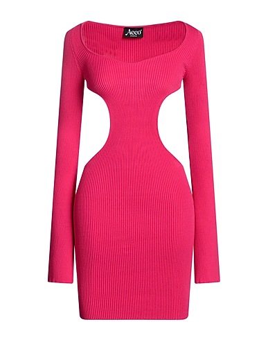 ACCO STUDIOS Short dress Fuchsia 70% Viscose, 30% Polyester