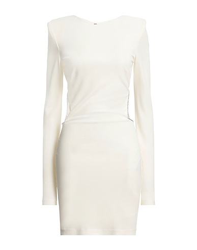 JUST CAVALLI Sheath dress Ivory 100% Viscose
