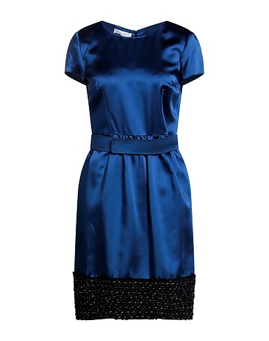 SARTORIA MILANESE Short dress Blue 100% Acetate
