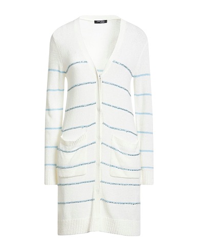 FRACOMINA Cardigan PREMIÈRE Ivory 60% Acrylic, 40% Nylon