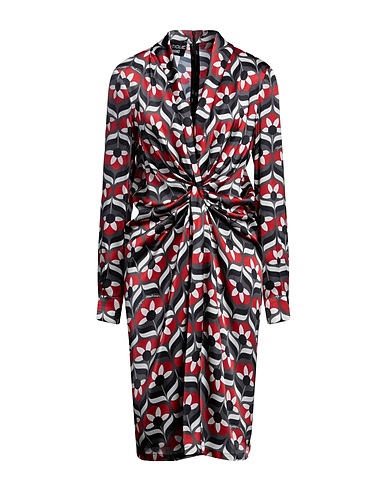 BOUTIQUE MOSCHINO Vestito da ufficio Rosso 60% Seta, 40% Viscosa
