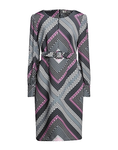 CORTE dei GONZAGA Vestito midi Grigio 95% Poliestere, 5% Elastan