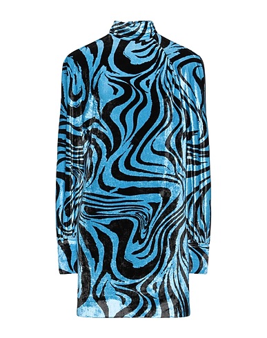 PHILOSOPHY di LORENZO SERAFINI Minivestido Azul 75% Viscosa, 20% Poliamida, 5% Elastán