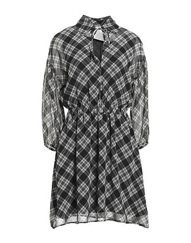 KING KONG Short dress Black 100% Polyester