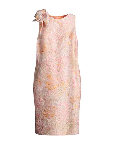 SARTORIA MILANESE Midi dress Light pink 81% Acetate, 10% Polyamide, 9% Silk