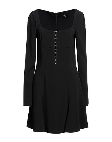 BLUMARINE Short dress Black 53% Viscose, 44% Acetate, 3% Elastane