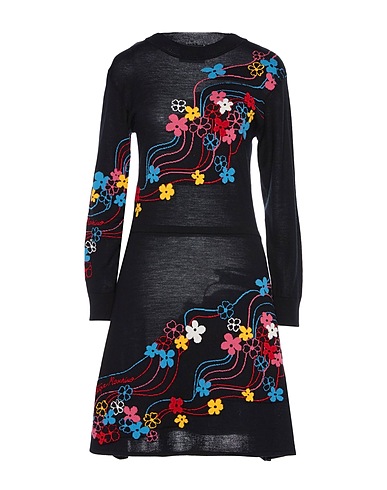 BOUTIQUE MOSCHINO Knit dress Black 100% Virgin Wool
