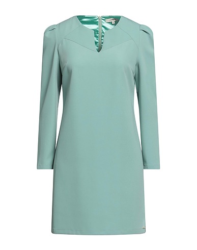KORALLINE Short dress Turquoise 93% Polyester, 7% Elastane
